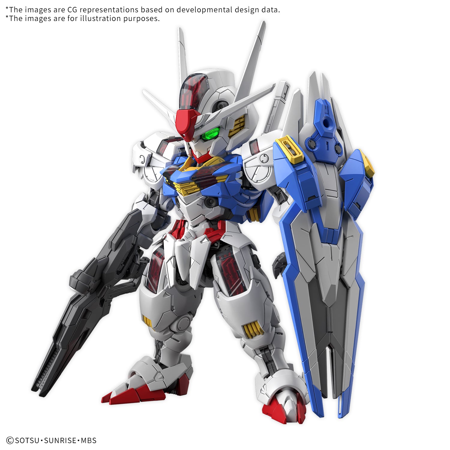 Mobile Suit Gundam The Witch From Mercury MGSD Gundam Aerial Model Kit
