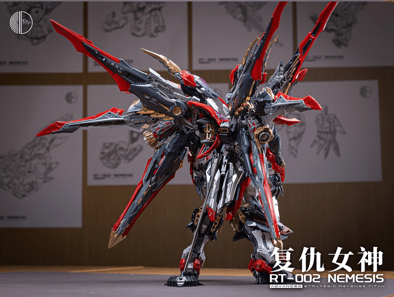 Infinity Nova Nemesis Goddess 1/100 Scale Model Kit